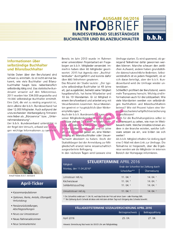 Vorschau bbh Infobrief 04_2016_Muster Seite 1